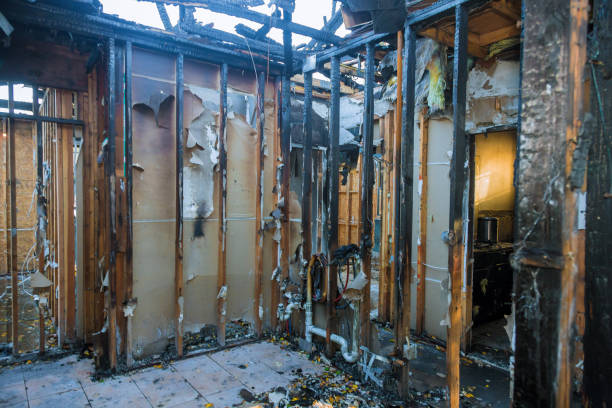 Professional Soot Cleanup technician working in Skillman, NJ